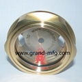 BRASS OIL SIGHT GLASS