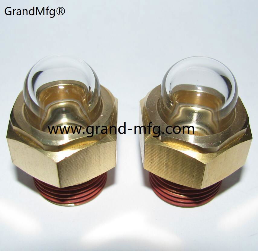 BRASS OIL SIGHT GLASS