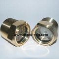 BRASS OIL SIGHT GLASS