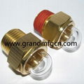 BRASS OIL SIGHT GLASS