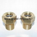 BRASS OIL SIGHT GLASS