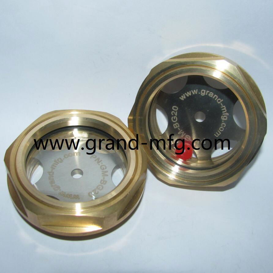 GrandMfg® M33 G1寸六角黄铜油镜 BSP螺纹 公制螺纹 均有销售 2