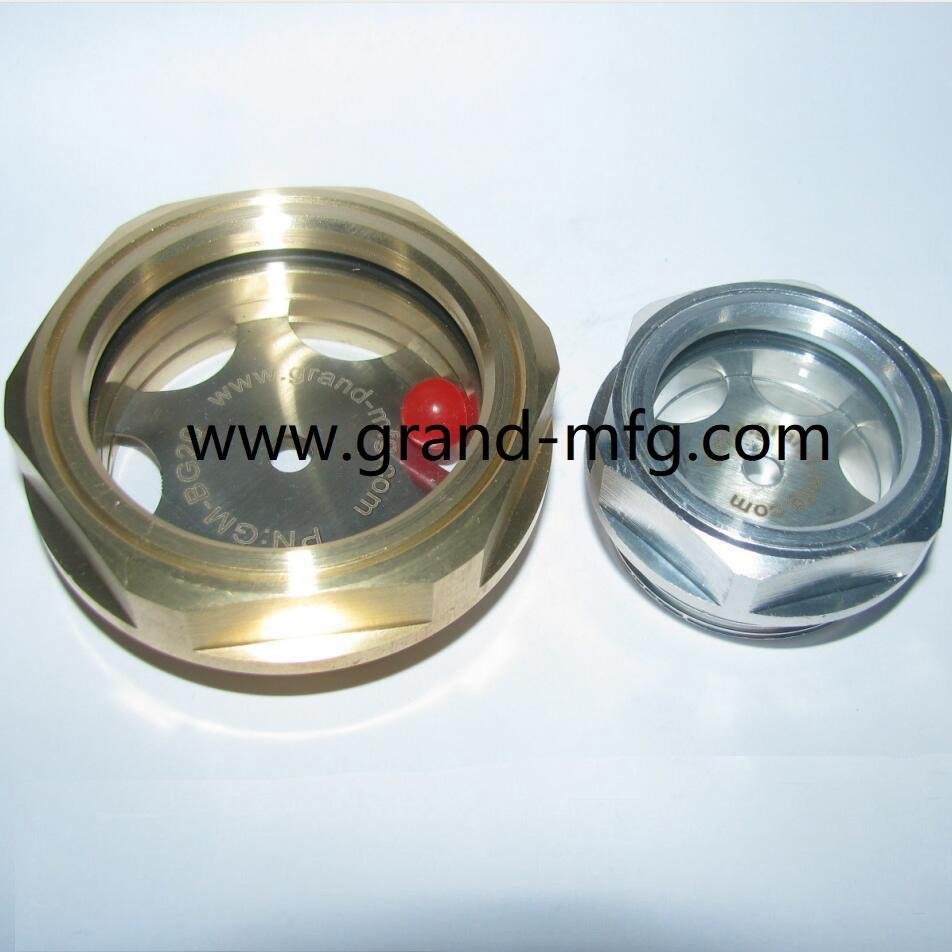 G1/2寸圆形半球型油镜 黄铜观油镜 油窗 油位器 可定做GM-HDG12 3