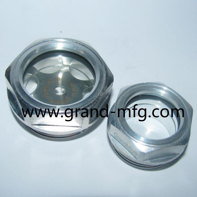 ALUMINUM OIL SIGHT GLASS