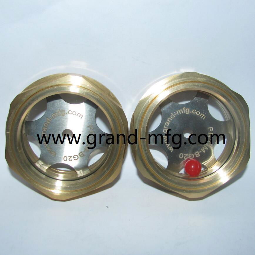 BRASS OIL SIGHT GLASS