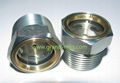 Carbon Steel Oil sight glass NPT 1" for  ITT ANSI standards Centrifugal pumps