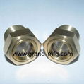 BRASS OIL SIGHT GLASS