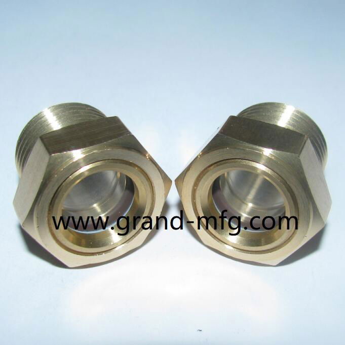 BRASS OIL SIGHT GLASS