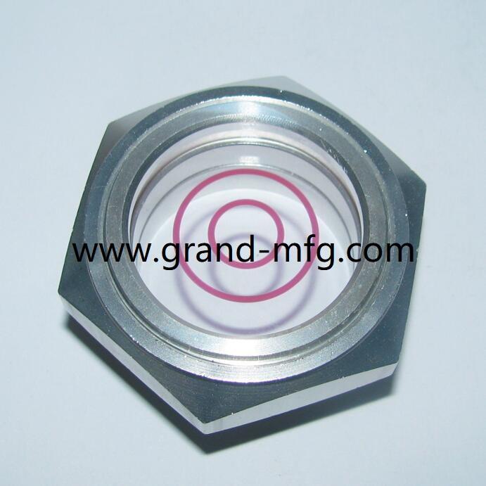 ALUMINUM OIL SIGHT GLASS