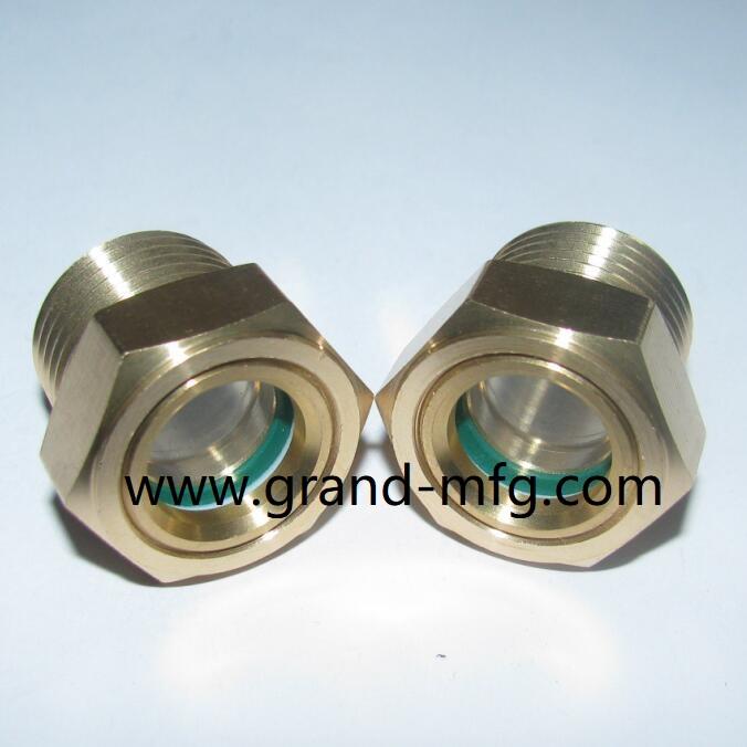 BRASS OIL SIGHT GLASS