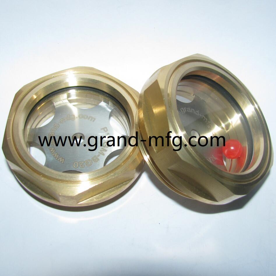 BRASS OIL SIGHT GLASS