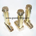 GrandMfg® 美标铜管状油标 油位视镜 油位指示器