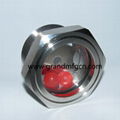 SAE Thread 3/4"-16UN-2A Stainless steel 304 oil liquid sight glass plug window