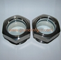 Waste Cones NPT1-1/2" Stainless steel 304 oil liquid sight glass window plug 