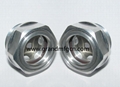 M26x1.5 aluminum oil level sight glass