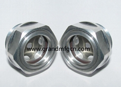 M26x1.5 aluminum oil level sight glass window plugs for air compressor