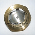 M27x1.5 oil level sight glass window