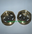 羅茨風機壓縮機排污泵G1-1/2"銅鋁油液視鏡