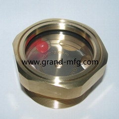 NPT1-1/2 inch Brass oil level Observation viewports Sight glass window plugs