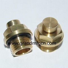 Worm Gear Reducer Gearbox GrandMfg® Metric Brass air vent valve breather plugs