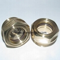 Worm Gear Unit and pump M40x1.5 Inch Brass oil  level sight glass Ölschauglas