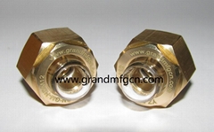 易澤GrandMfg® 圓頂玻璃油標 視鏡堵頭 觀察窗 油鏡