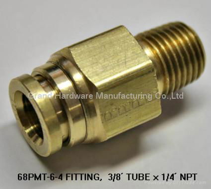 Brass lathe processing components