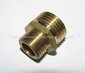 Brass lathe processing components 5