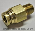 CNC lathed brass Connector for Automotive 2