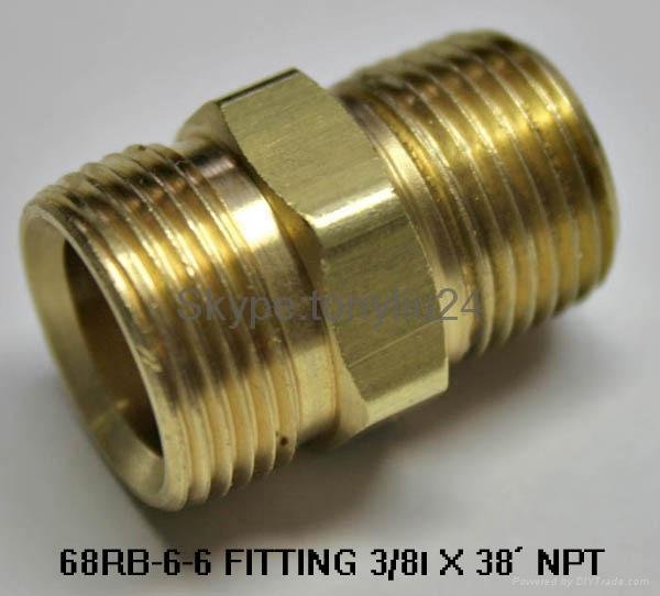 CNC lathed brass Connector for Automotive 5