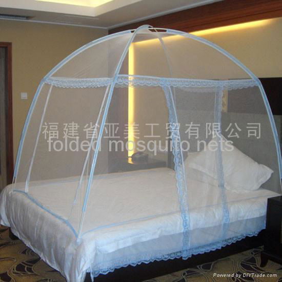 Folded mosquito nets 2