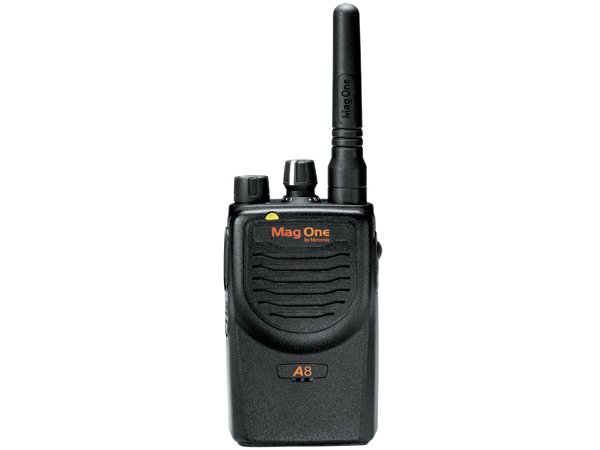 Motorola Mag One A8 walkie talkies