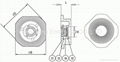 Spring Loaded Wafer check valve (no seat)