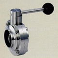 weld butterfly valve