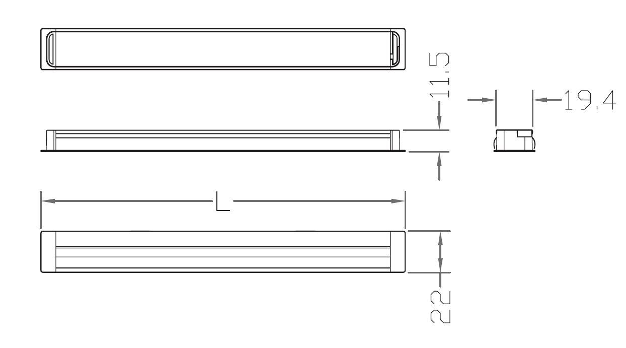 Led Cove Linear Light-30CM 4