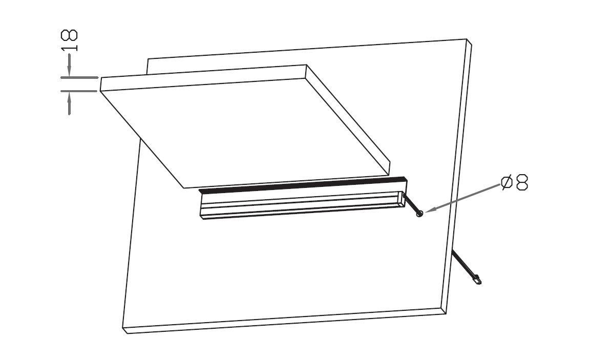 LED SHELF EDGE LIGHT-564CM 3