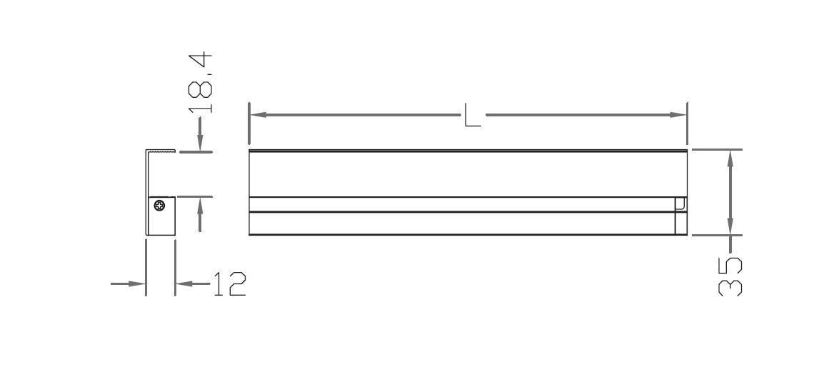 LED SHELF EDGE LIGHT-664CM 3