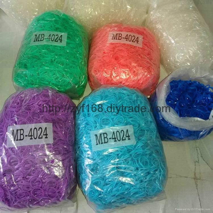 Environmental protection color rubber band