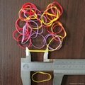 Environmental protection color rubber band