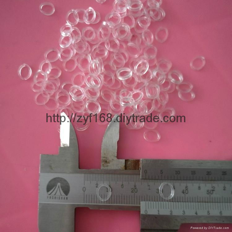 environmental protection transparent rubber band
