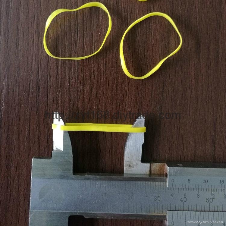 environmental protection transparent rubber band 4