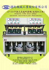 PUSHING TYPE HIGH SPEED GRINDING MACHINE