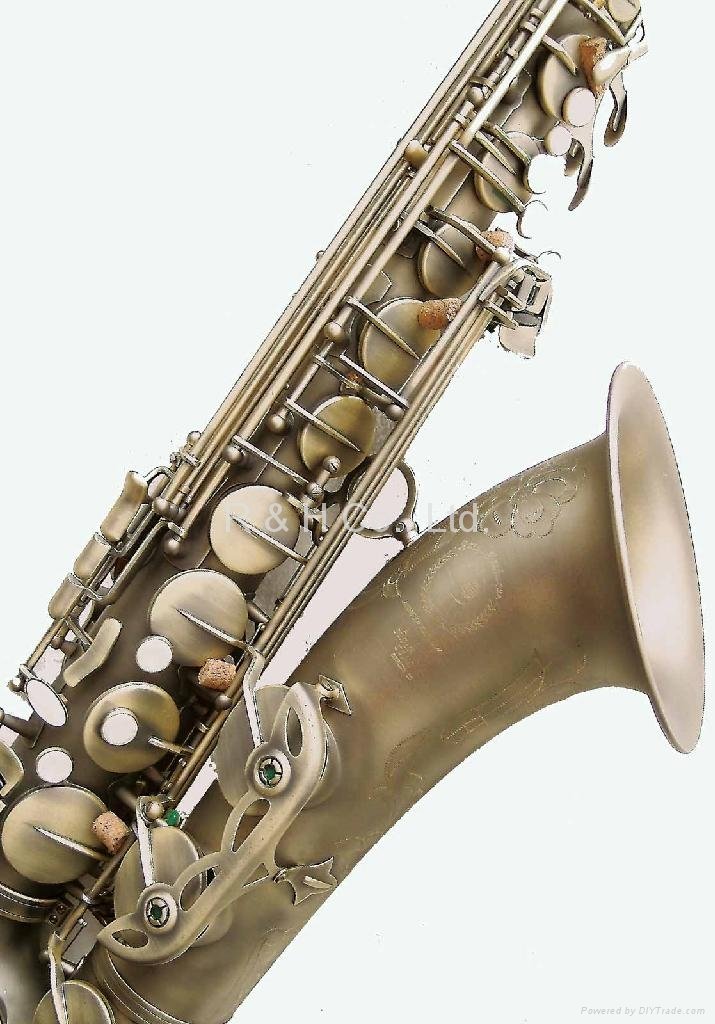 Sterling Silver Tenor Saxophone 2