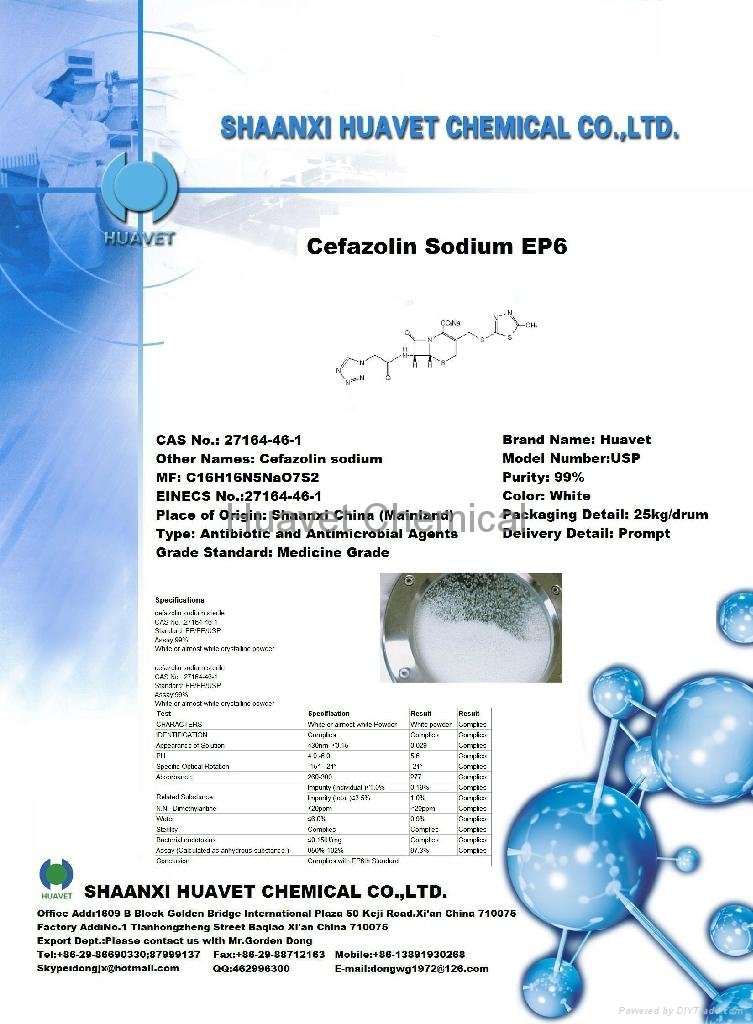 Cefazolin Sodium (CAS No.:27164-46-1) 1