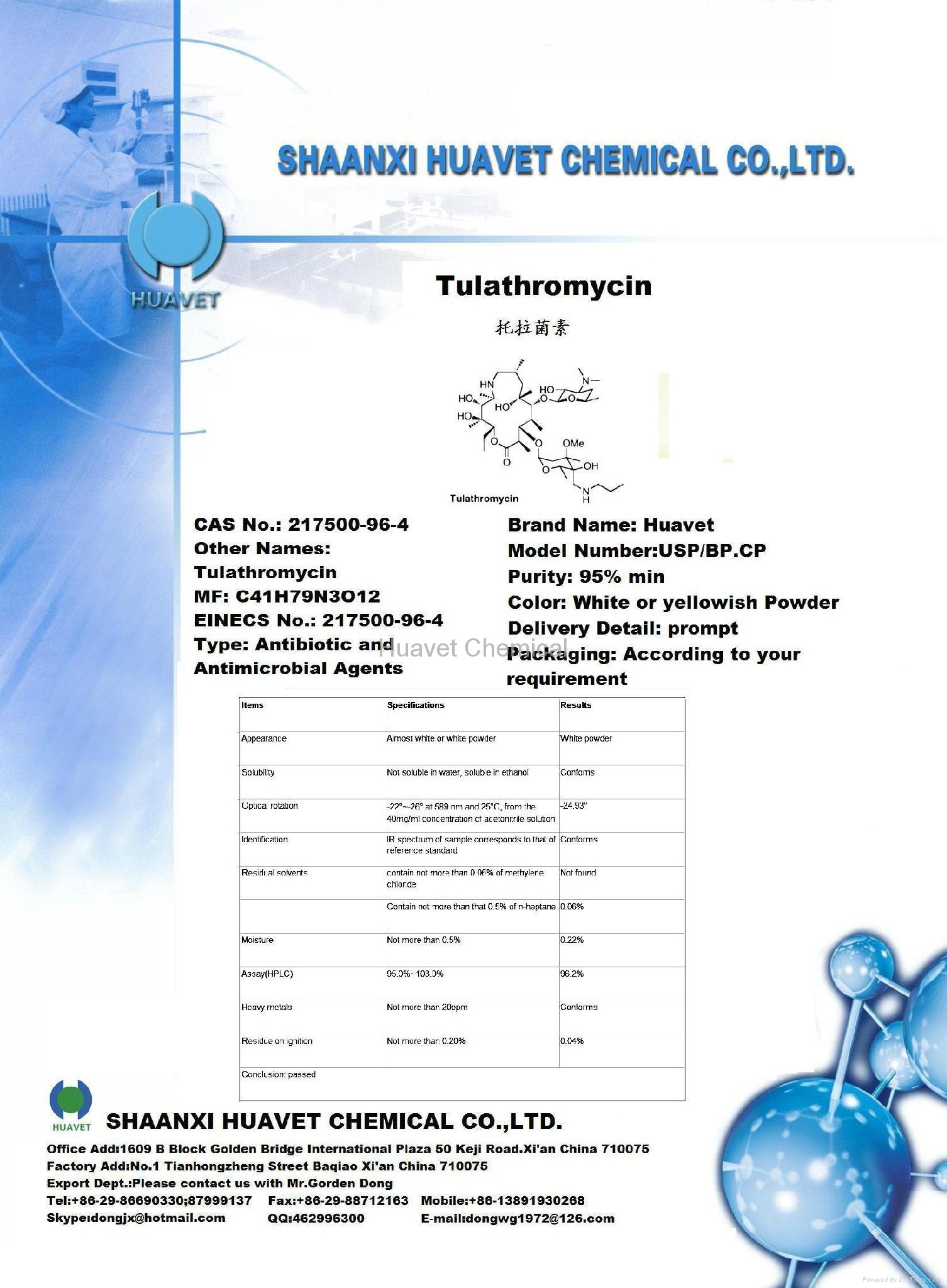 Tulathromycin (CAS No.: 217500-96-4)