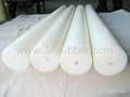 nylon rod, PA6 rod with white, blue color
