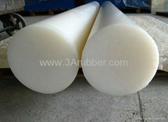 PE rod, HDPE rod with white, black color