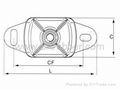 marine rubber mount, rubber mounting, shock absorber 3