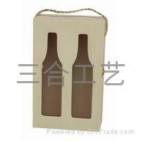 木制酒盒，红酒木盒，长城干红葡萄酒盒，张裕酒盒 5