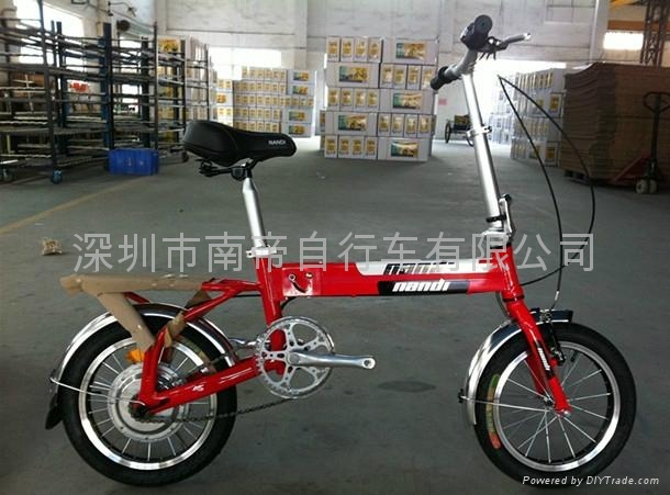 2015年新时代城市时尚折叠电动自行车 2